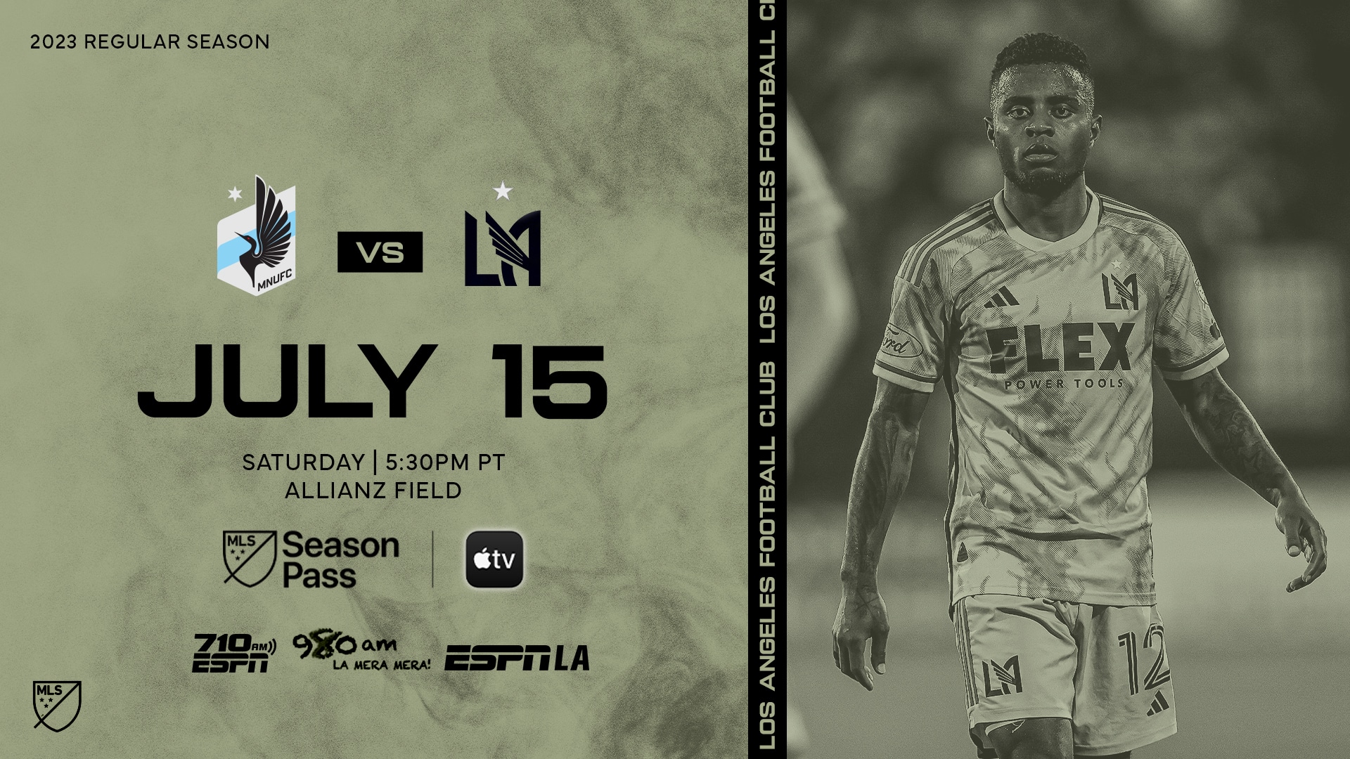 Where To Watch, LAFC vs Minnesota United 7/15/23