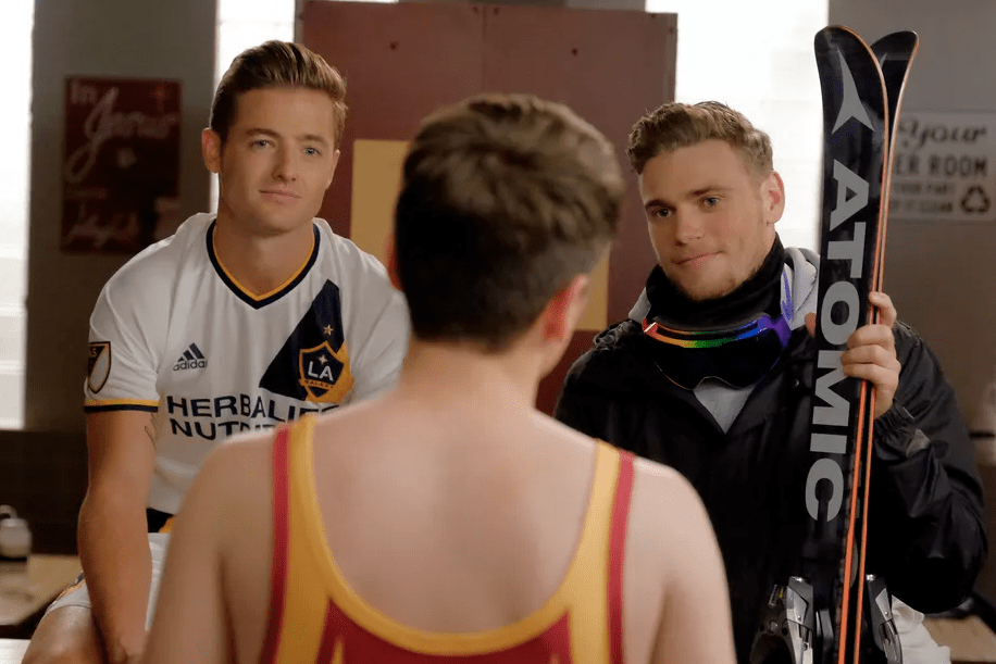 Robbie Rogers made a guest cameo on ABC's comedy "The Rea...