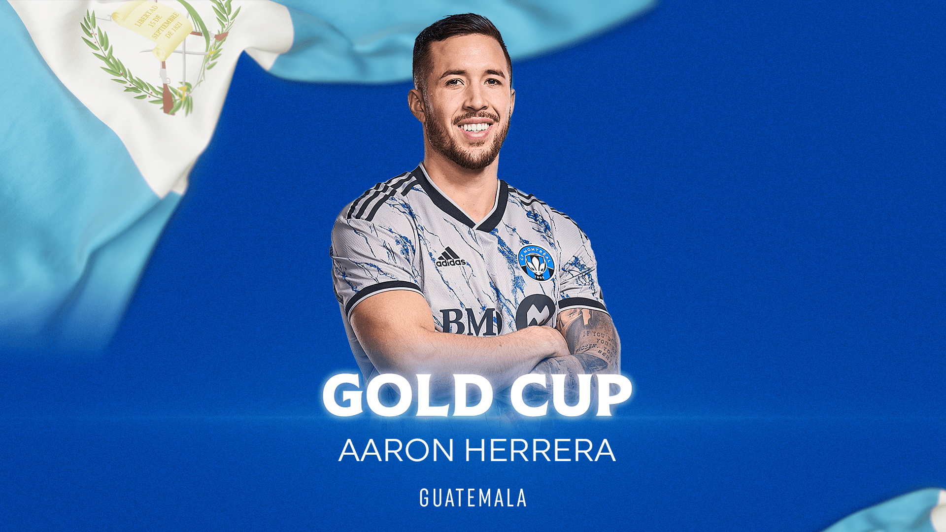 Aaron Herrera incluido en el roster de la Copa Oro 2023 de Guatemala