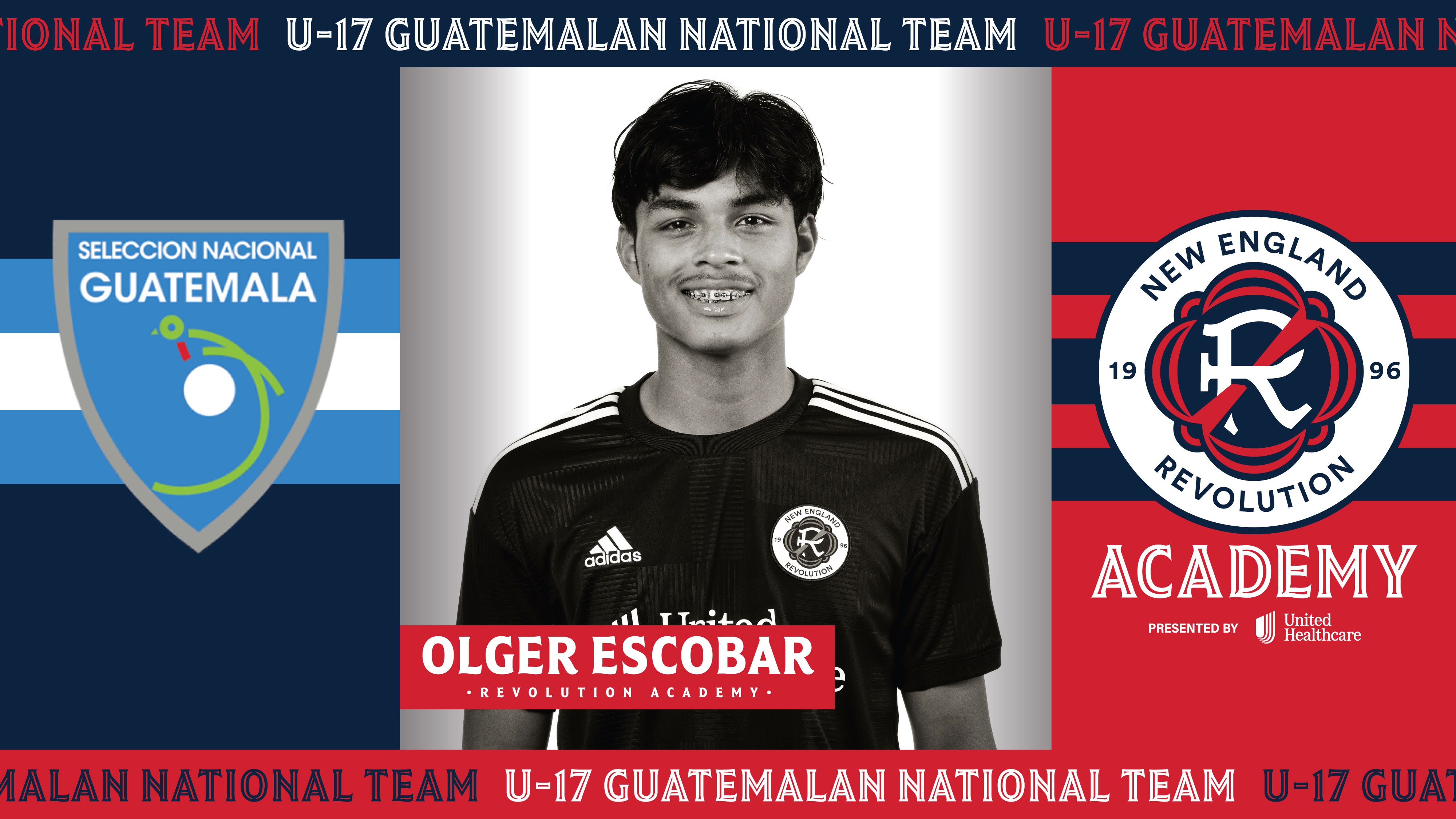 El delantero de Academia Revolución Olger Escobar ha sido convocado a la selección Sub-17 de Guatemala