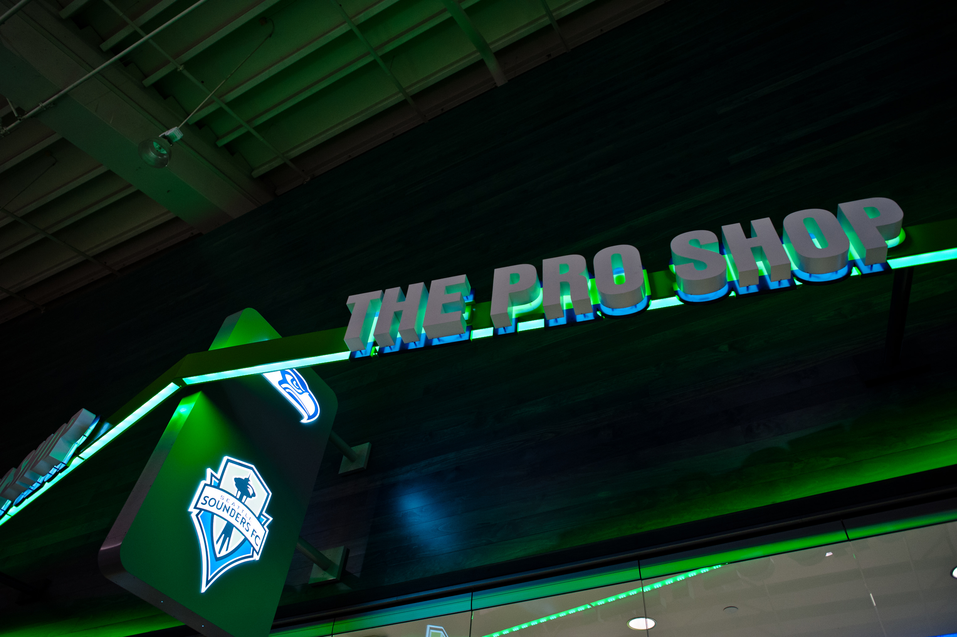 Sounders FC and Seahawks open newly remodeled store at Alderwood