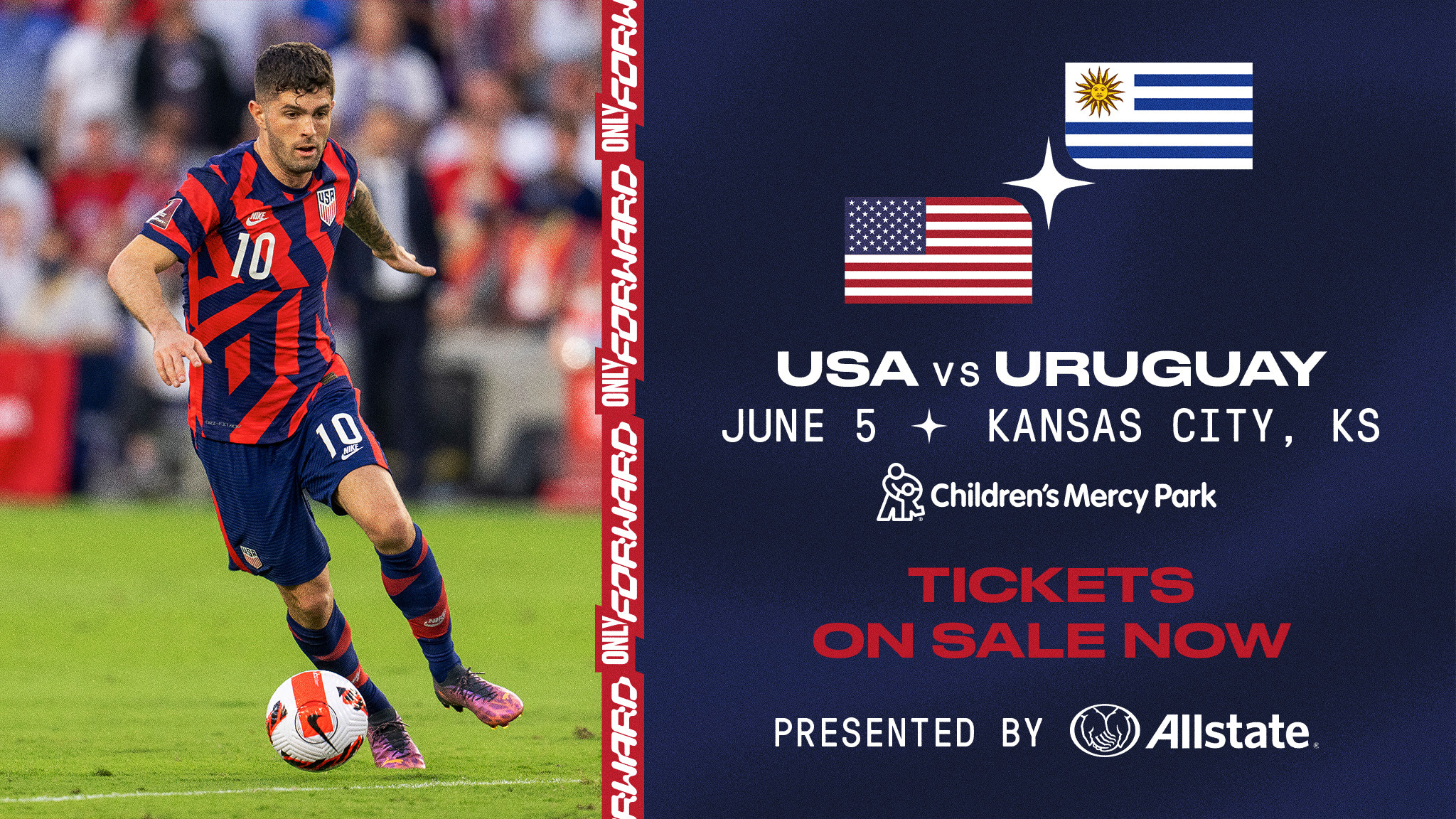 U.S. Men's National Team roster announced for June 5 match-up with Uruguay  at Children's Mercy Park