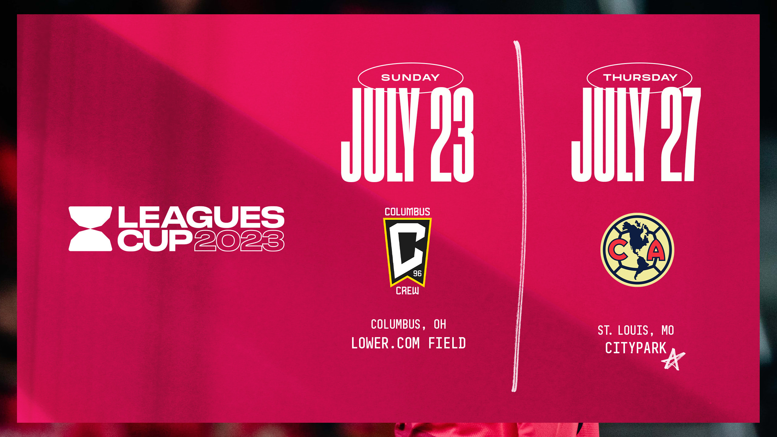 Leagues Cup Unveils 2023 Match Schedule and Bracket Announcement Presented  by Coors Light