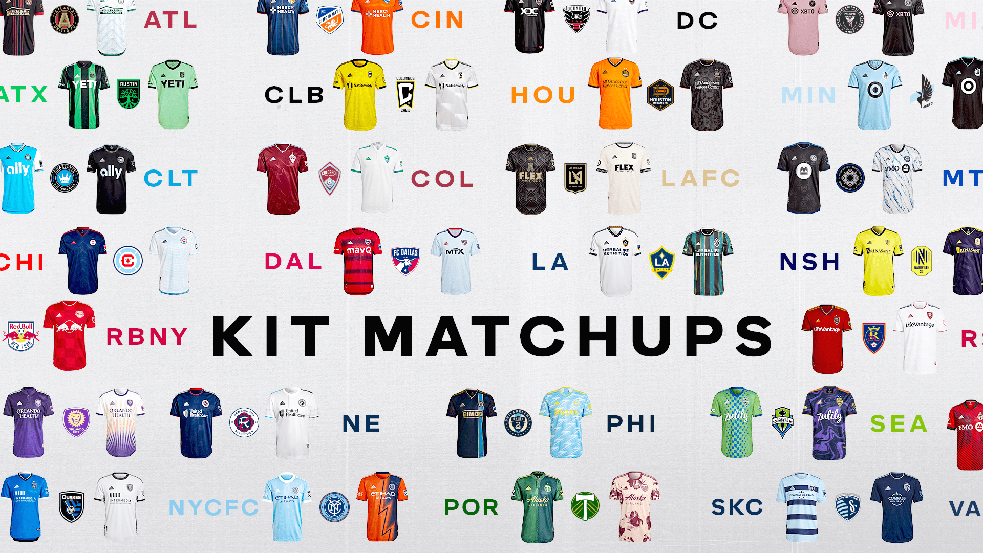 Kit Matchups: What your club is wearing for MLS Week 2 | MLSSoccer.com