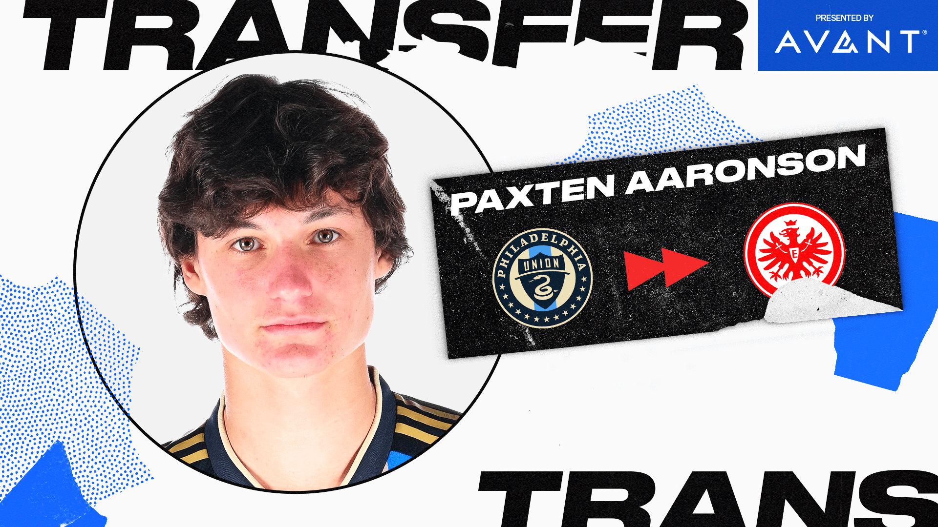 Philadelphia Union transfer Paxten Aaronson to Eintracht Frankfurt