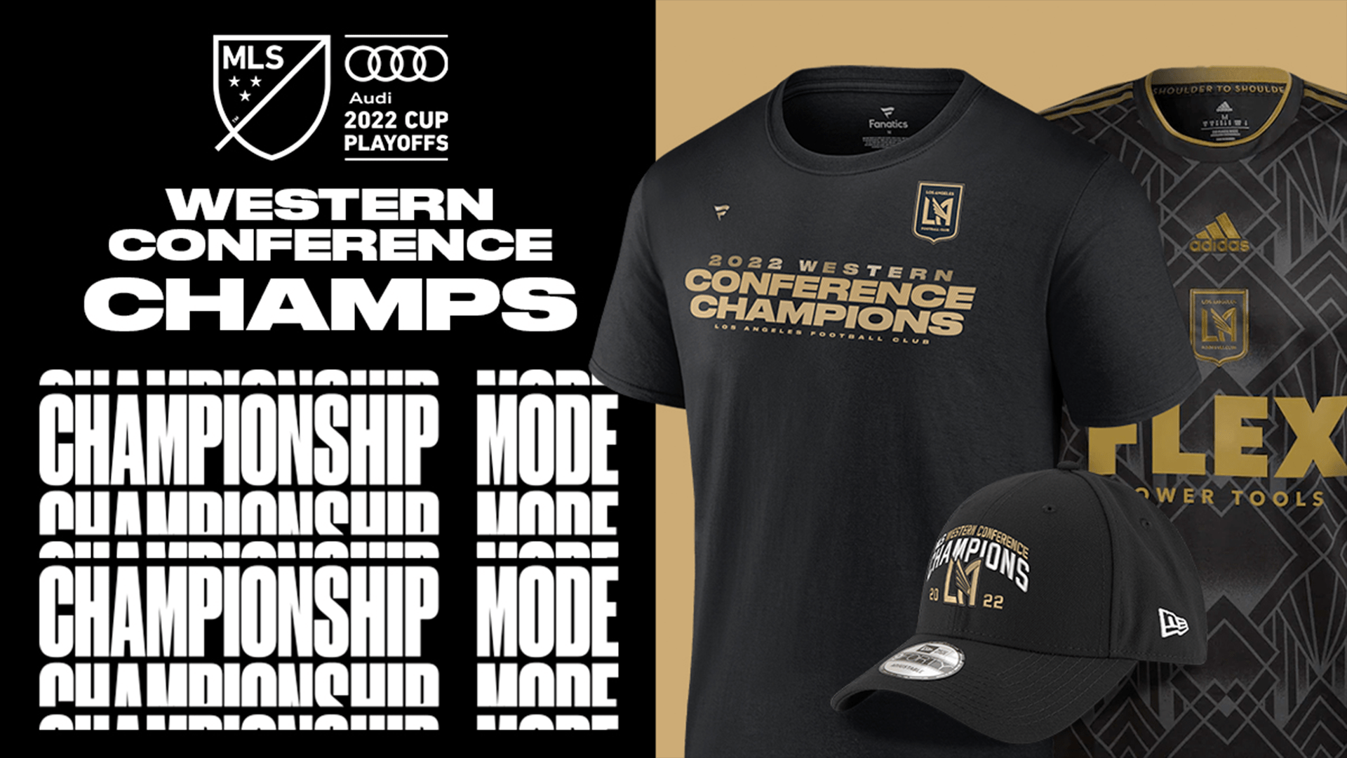 Get your LAFC 2022 Western Conference champions gear