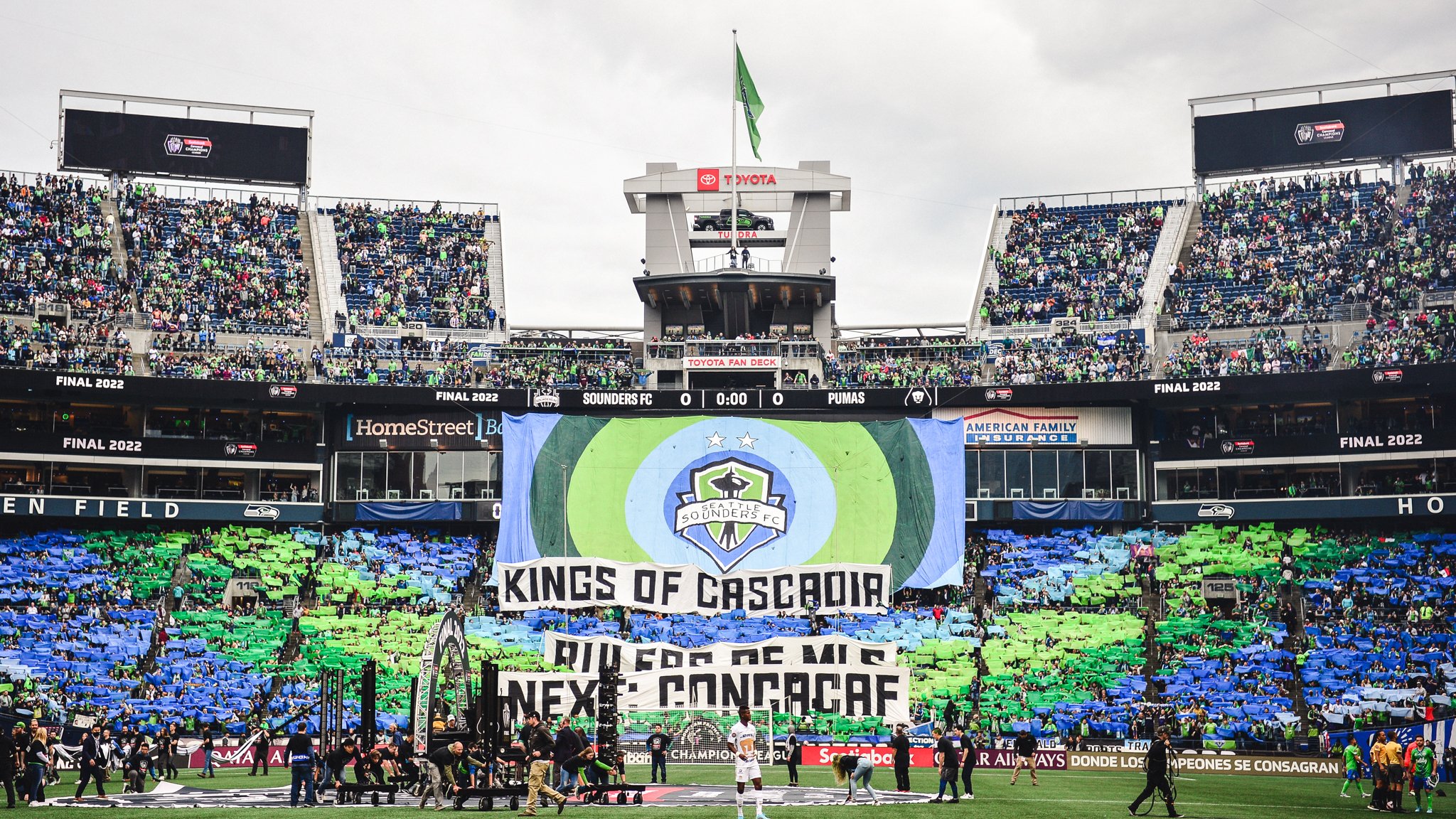 Seattle Sounders set CCL attendance record in 2022 Final vs. Pumas | MLSSoccer.com